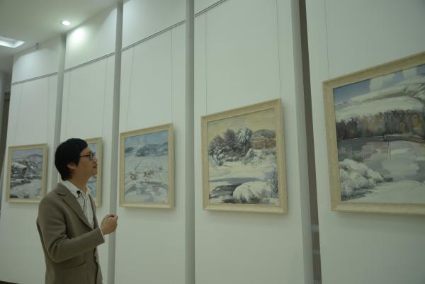 翰墨飄香，丹青傳韻——我校成功舉辦漢語推廣系列活動之中國書畫藝術(shù)講座及展覽